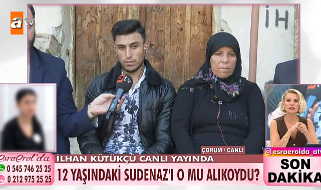 12 yaşındaki kayıp kız çocuğu S.K.’yı Esra Erol 24 saat içinde buldu