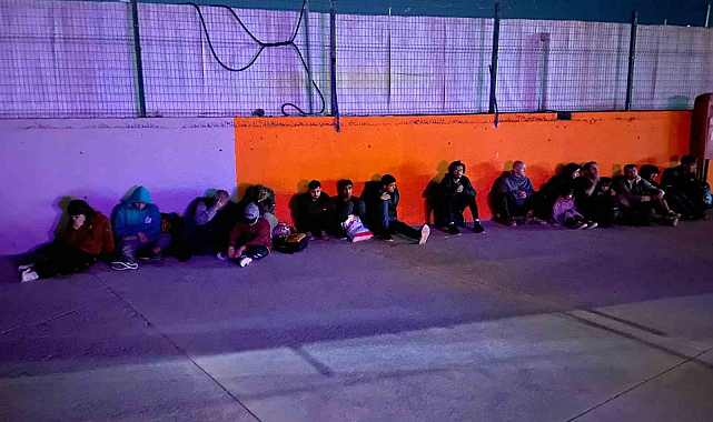 19 düzensiz göçmen yakalandı