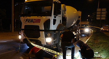 3 yaşındaki çocuk beton mikserin altında kaldı