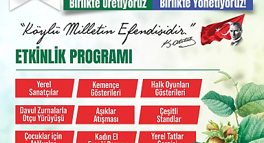 Atakum Belediyesi 1. Fındık Festivali başlıyor