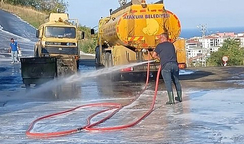 Atakum Belesiyesi'nden temizlik seferberliği