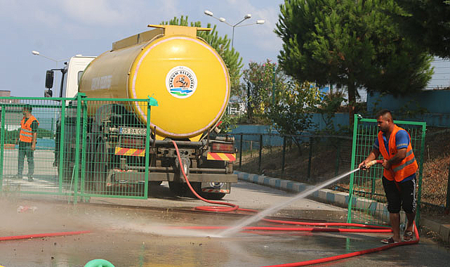 Atakum'da okullar tertemiz oldu