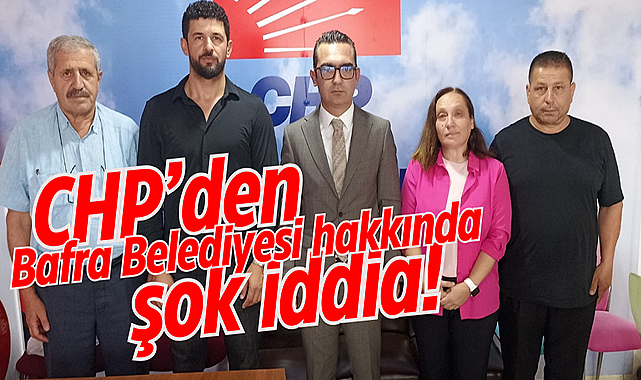 CHP’den Bafra Belediyesi hakkında şok iddia!