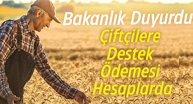 Çiftçilere 2 milyar TL'lik destek ödemesi