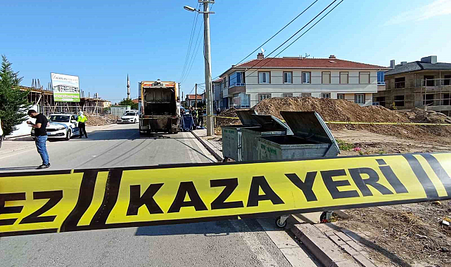 Çöp kamyonunun çarptığı çocuk hayatını kaybetti