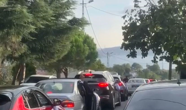 Düğün konvoyunda havaya ateş açtılar