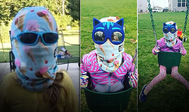 Dünyada sadece 200 kişide bulunuyor! Küçük kızın izole yaşamasına neden oluyor