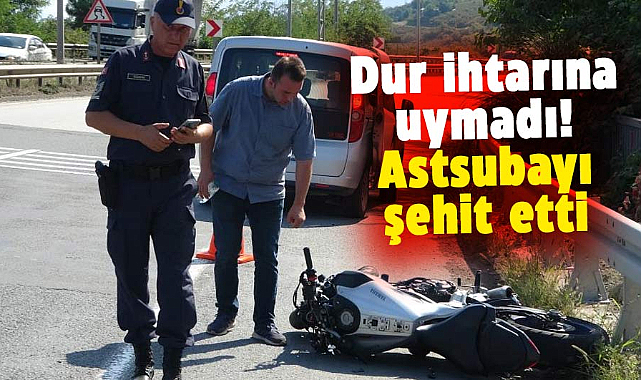 Dur ihtarına uymadı! Astsubay Mehmet Fatih Çangır'ı şehit etti