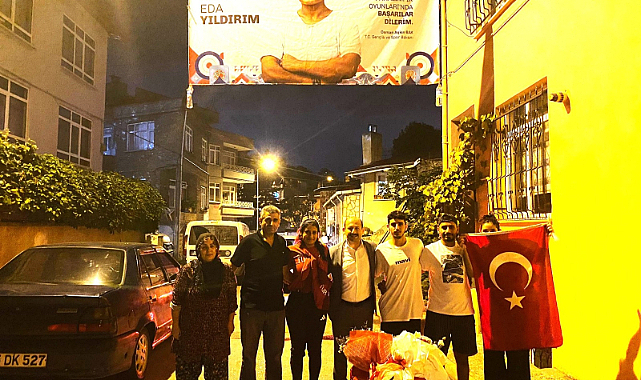 Eda’ya Samsun’da coşkulu karşılama