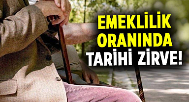 Emeklilik oranında tarihi zirve! Dikkat çeken veriler