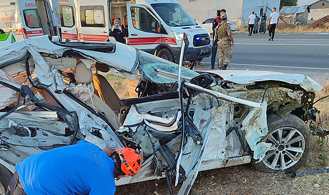 Feci trafik kazasında 1 kişi hayatını kaybetti