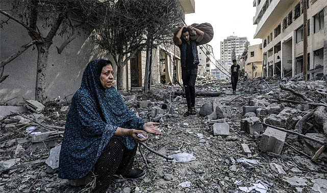 Gazze'de can kaybı 41 bini aştı  