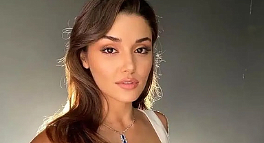 Hande Erçel’in kırmızı büstiyer ile verdiği cesur pozlar beğeni topladı