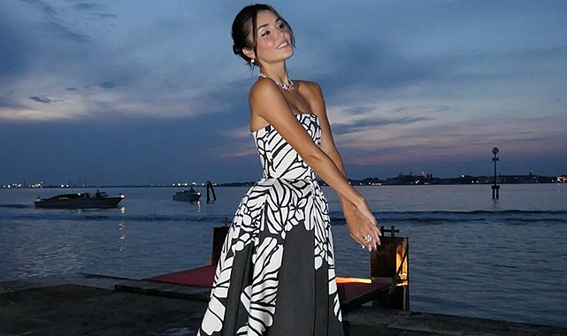 Hande Erçel Venedik'te