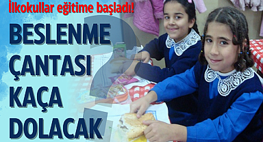 İlkokullar eğitime başladı! Peki beslenme çantasının maliyeti ne kadar?