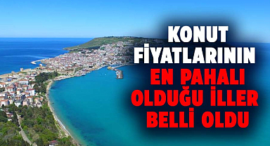 Konut fiyatlarının en pahalı olduğu iller belli oldu