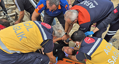 Kuyuya düşen baba ve oğulları zehirlendi