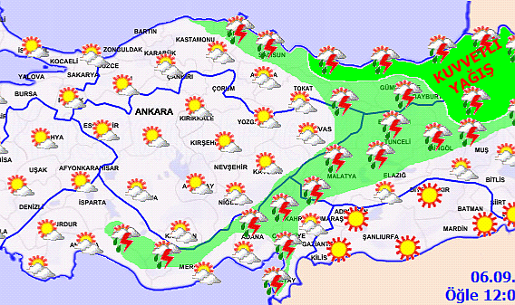 Meteoroloji’den kuvvetli sağanak yağış uyarısı, Karadeniz dikkat!