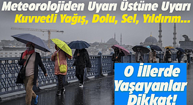 Meteorolojiden Orta ve Doğu Karadeniz kıyılarına kuvvetli yağış uyarısı