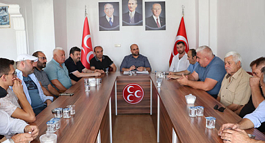 MHP Havza İlçe Başkanlığı'ndan aylık  istişare toplantısı