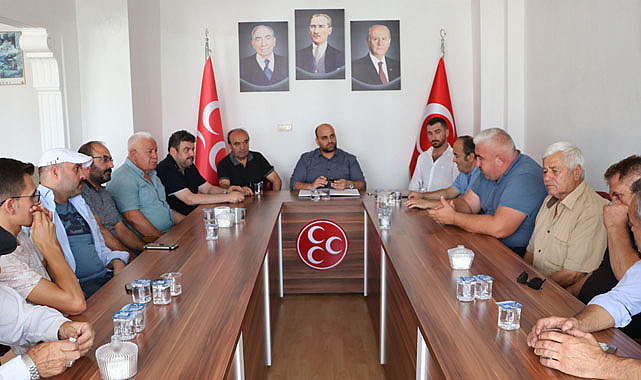 MHP Havza İlçe Başkanlığı'ndan aylık  istişare toplantısı