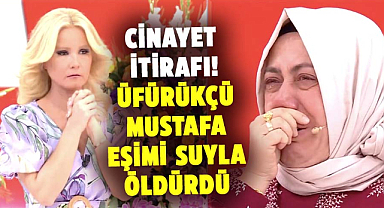 Müge Anlı canlı yayında cinayet itirafı! Üfürükçü Mustafa eşimi suyla öldürdü