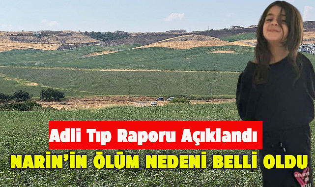 Narin'in ölüm nedeni belli oldu