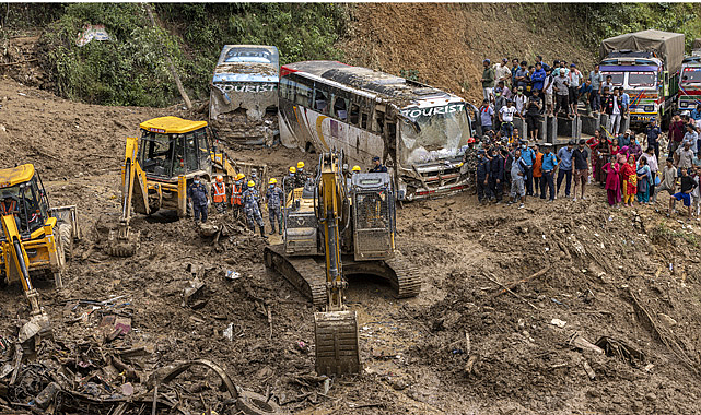 Nepal'deki selde felaketinde kaybı 151'e yükseldi