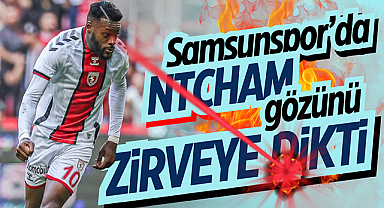 Ntcham, Samsunspor'u zirveye taşıyor!