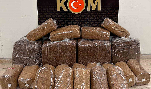 Ordu'da 180 kilogram kaçak tütün ele geçirildi