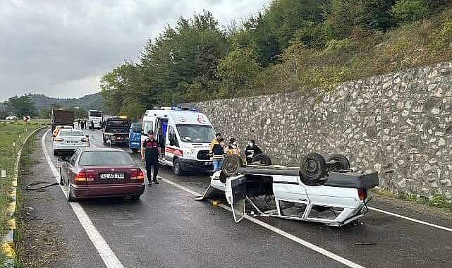 Otomobil yolcu otobüsüne çarptı! 7 yaşındaki çocuk öldü