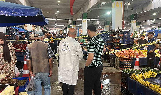 Pazarcı esnafını kalbinden bıçaklayarak öldüren saldırgan yakalandı