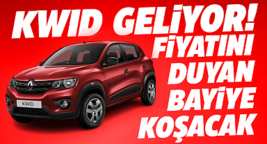 Renault Kwid, Türkiye'ye geliyor! Satış fiyatını duyan bayiye koşacak
