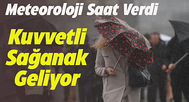 Samsun'a kuvvetli sağanak yağış uyarısı
