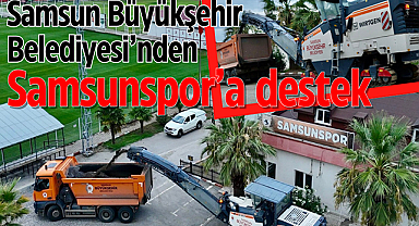 Samsun Büyükşehir Belediyesi’nden Samsunspor’a destek