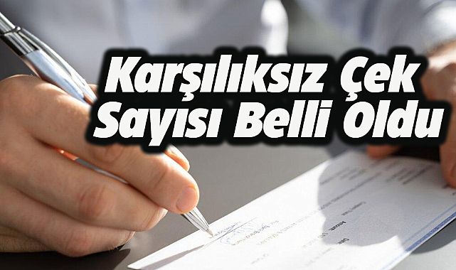 Samsun'da Ağustos ayında 255 çek karşılıksız çıktı