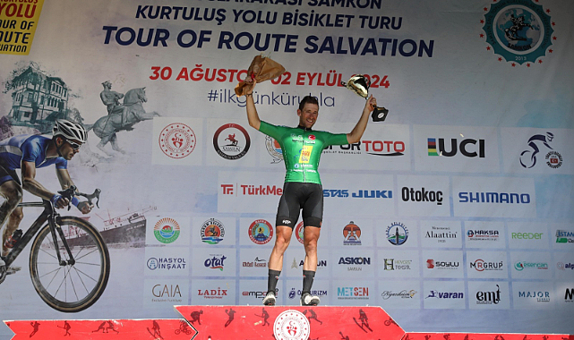 Samsun'da başlayan bisiklet turu sona erdi