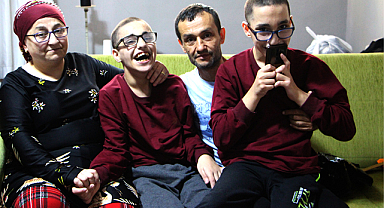 Samsun'da Claes-Jensen sendromlu Taha Umut yardım bekliyor