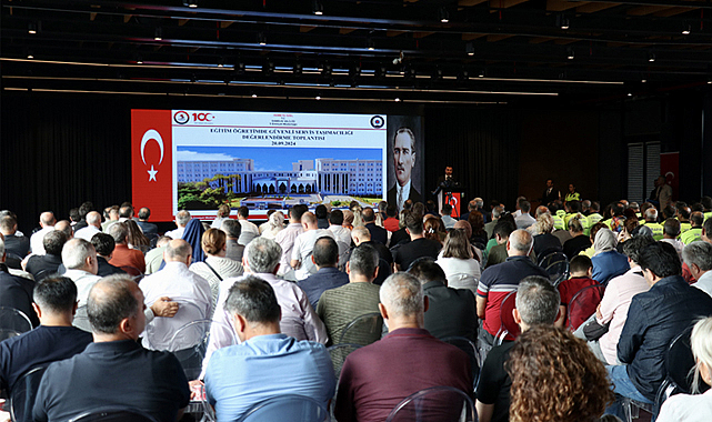 Samsun'da güvenli okul servisi taşımacılığı toplantısı 