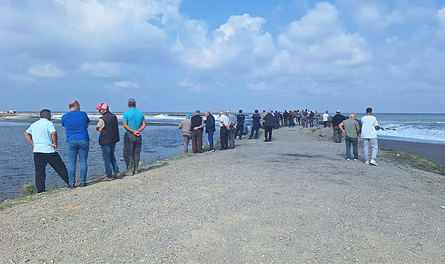 Samsun'da kayıp balıkçının arama çalışmalarına ara verildi
