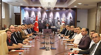 Samsun'da Milli maç öncesi güvenlik toplantısı