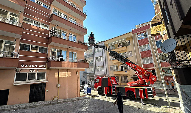 Samsun'da ocakta unutulan yemek az kalsın evi yakıyordu