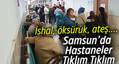 Samsun'da  okulların açılmasıyla birlikte acil servisler doldu