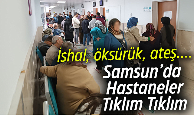Samsun'da  okulların açılmasıyla birlikte acil servisler doldu