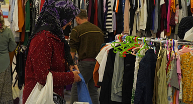 Samsun'da PAYMER'den gezici mağaza Taflan'da halkla buluştu