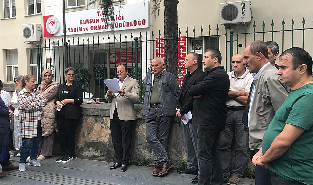 Samsun'da Tarım-İş Sendikası : 'Her gün zam, her gün yoksulluk'