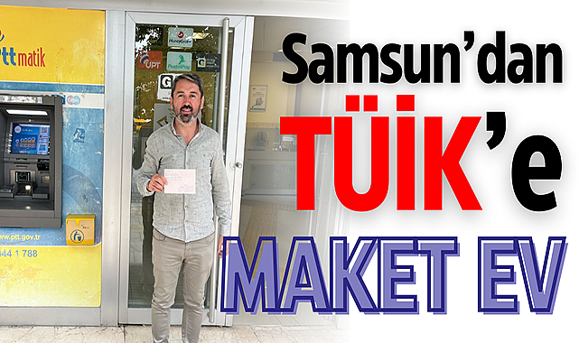Samsun'dan TÜİK'e maket ev!