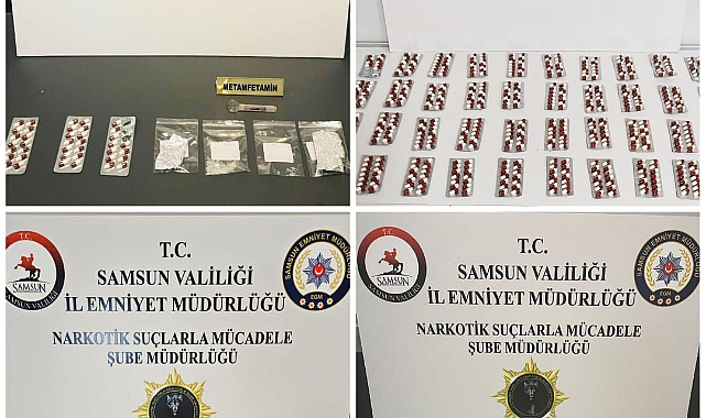 Samsun'da uyuşturucu operasyonu: 25 gözaltı