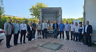 Samsun'dan Hatay'a 3 ton kitap yardımı