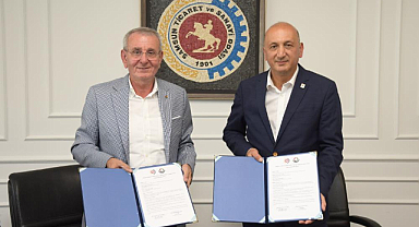 Samsun TSO ile Bartın TSO'dan kardeş oda protokolü